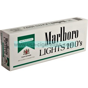 Marlboro Menthol 100's box cigarettes